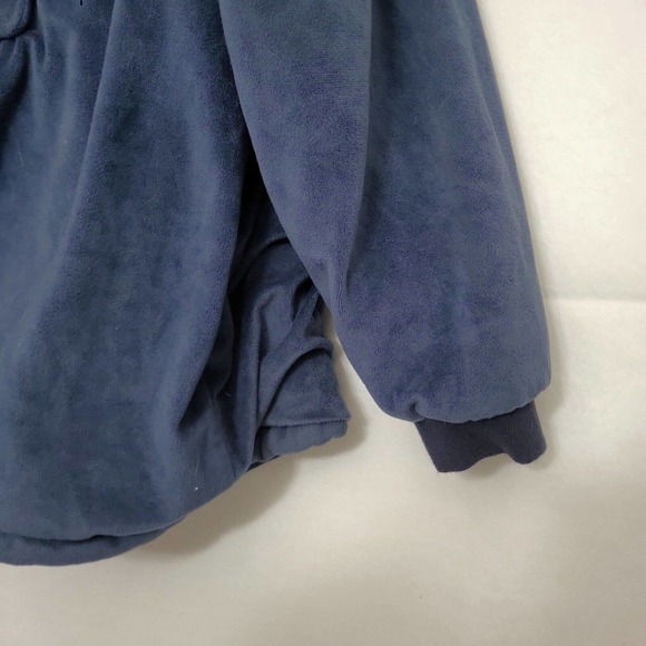 The Comfy Blanket Navy Blue Hoodie Sweatshirt Pullover One Size Long Sleeve - Picture 6 of 10